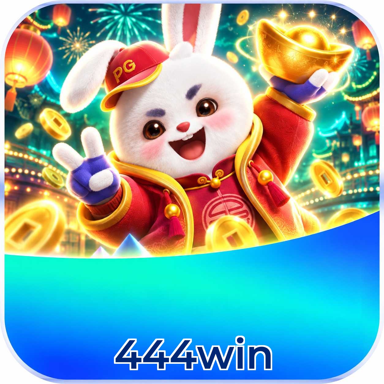 Catálogo de slots da 444win com RTP médio de 96,52%